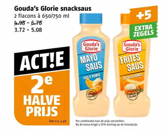 Poiesz Gouda's glorie snacksaus aanbieding