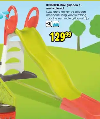 ToyChamp Maxi glijbaan XL met waterval 01088038 aanbieding