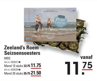 Sligro Zeeland's Roem Seizoensoesters aanbieding