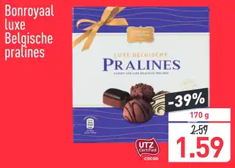 ALDI Bonroyaal luxe Belgische pralines aanbieding