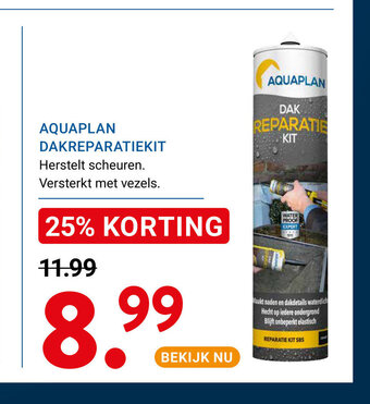 Kluswijs AQUAPLAN DAKREPARATIEKIT aanbieding