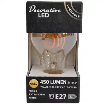 Action Eurodomest retro filament-ledlamp aanbieding