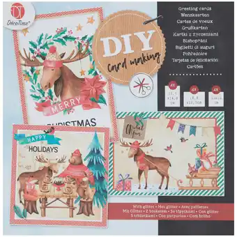 Action Décotime kerst 3d-stansblok aanbieding