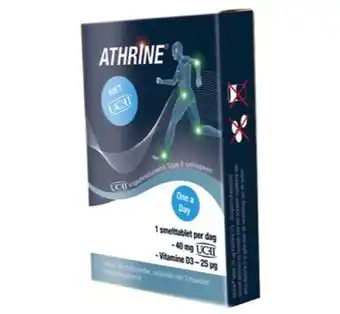 Drogisterij.net Athrine smelttablet uc-ii en vitamine d (90tb) aanbieding