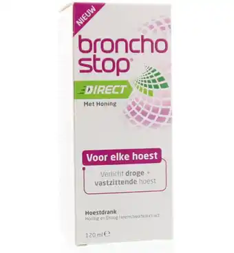 Drogisterij.net Bronchostop direct honing (120ml) aanbieding