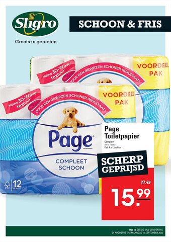 Sligro Groots in genieten aanbieding
