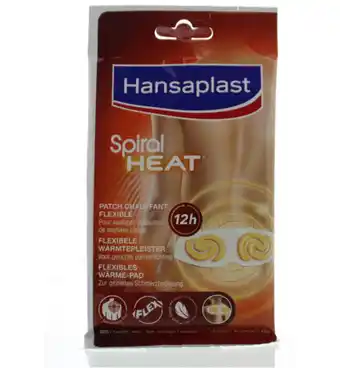 Drogisterij.net Hansaplast spiral heat nek/rug (1st) aanbieding