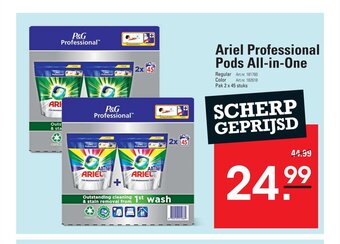Sligro Ariel Professional Pods All-in-One aanbieding
