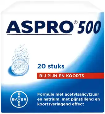 Drogisterij.net Aspro bruis 500mg (20tb) aanbieding