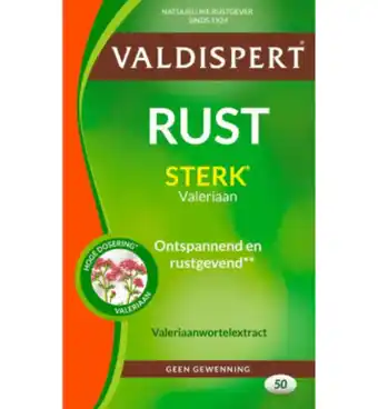 Drogisterij.net Valdispert rust sterk (50drg) aanbieding