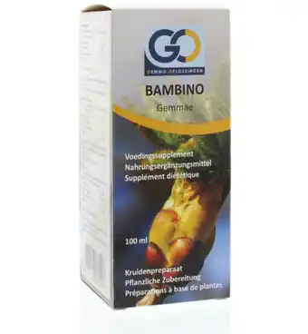 Drogisterij.net Go bambino bio (100ml) aanbieding