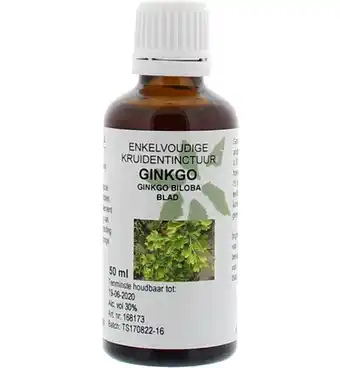 Drogisterij.net Natura sanat ginkgo biloba folia tinctuur (50ml) aanbieding