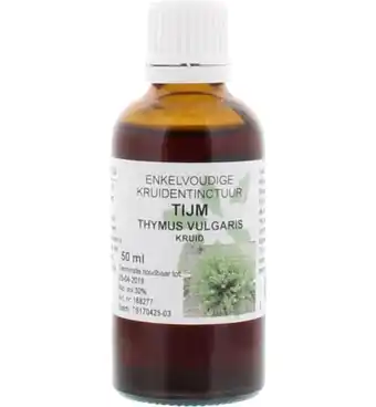 Drogisterij.net Natura sanat thymus vulgaris herb / tijm tinctuur (50ml) aanbieding