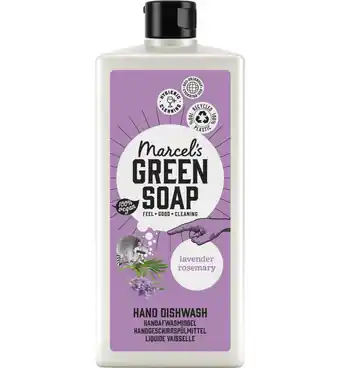 Drogisterij.net Marcel's green soap afwasmiddel lavendel & rozemarijn (500ml) aanbieding