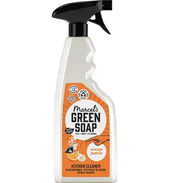 Drogisterij.net Marcel's green soap keukenreiniger spray sinaasappel & jasmijn (500ml) aanbieding