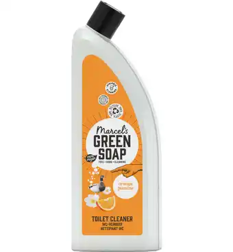 Drogisterij.net Marcel's green soap toiletreiniger sinaasappel & jasmijn (750ml) aanbieding