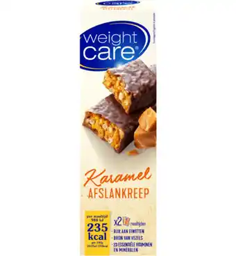 Drogisterij.net Weight care maaltijdreep karamel (2st) aanbieding