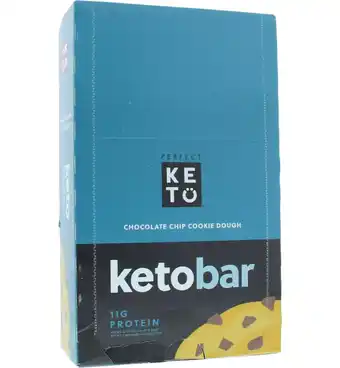 Drogisterij.net Go-keto keto koolhydraatarme reep chocolate chip cookie (12st) aanbieding