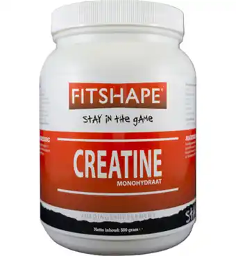 Drogisterij.net Fitshape creatine monohydraat (500g) aanbieding