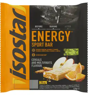 Drogisterij.net Isostar reep fruit 3 x 40 gram (3x40g) aanbieding