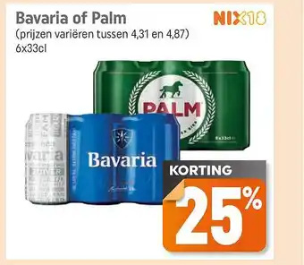 Dagwinkel Bavaria Of Palm 25% Korting aanbieding