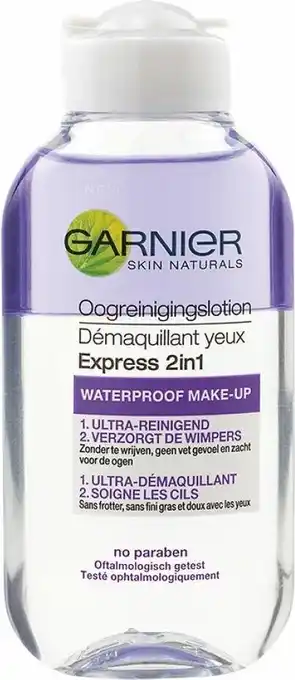 Bol.com Garnier skinactive 2in1 oogmakeupreiniging - 125 ml aanbieding