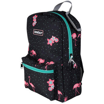 Decathlon Brabo storm flamingo junior backpack aanbieding
