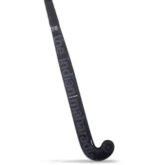 Decathlon The indian maharadja black 75 lowbow hockeystick aanbieding