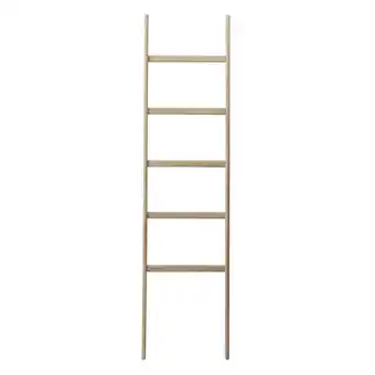 Sanitairwinkel.nl Aquanova mink handdoek ladder 166x41.5cm eik aanbieding