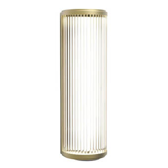 Sanitairwinkel.nl Astro versailles 400 led wandlamp 40x12.5x8.9cm ip44 verlichting geintegreerd dimbaar goud mat aanbieding