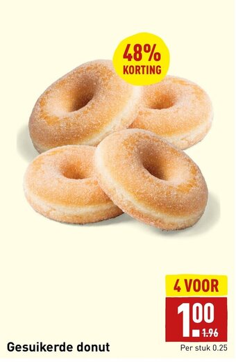ALDI Gesuikerde donut aanbieding