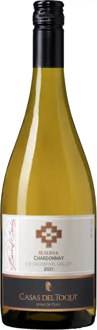 De Wijnbeurs Casas del toqui chardonnay reserva aanbieding