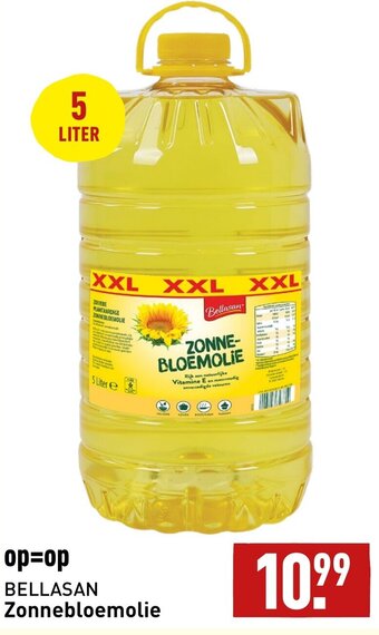 ALDI BELLASAN Zonnebloemolie aanbieding