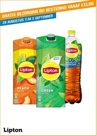 Coop Lipton aanbieding