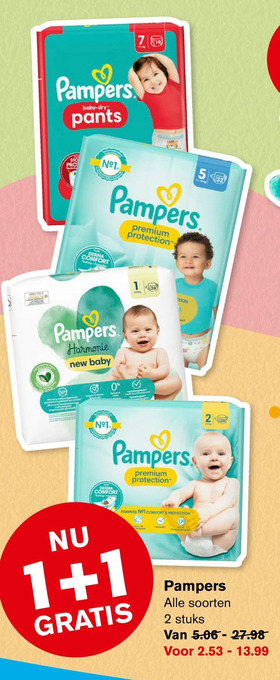 Hoogvliet Pampers aanbieding