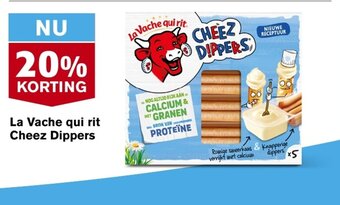 Hoogvliet La Vache qui rit Cheez Dippers aanbieding