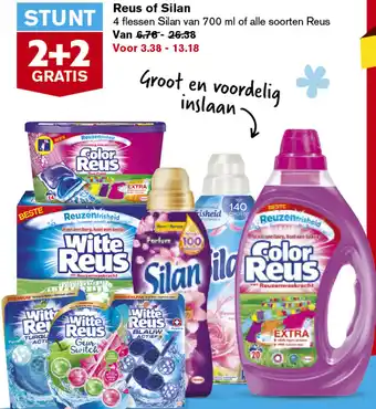 Hoogvliet Reus of Silan aanbieding