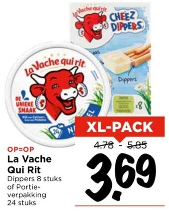 Vomar Voordeelmarkt OP=OP La Vache Qui Rit XL-pack aanbieding