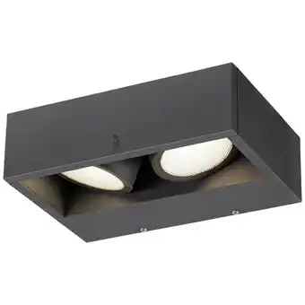 Conrad Slv eskina frame 1006314 led-buitenlamp (wand) energielabel: d (a - g) led 27 w antraciet aanbieding