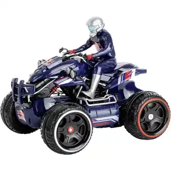 Conrad Carrera rc 370160143 red bull - amphibious quadbike 1:16 rc functiemodel voor beginners elektro amfibievoertuig 4wd aanbieding