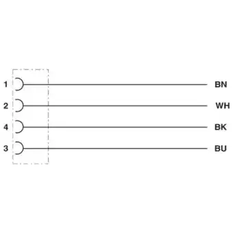 Conrad Phoenix contact 1415608 sensor/actuator aansluitkabel aantal polen: 4 10.00 m 1 stuk(s) aanbieding