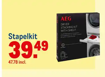 Makro AEG Stapelkit aanbieding