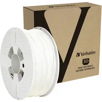 Conrad Verbatim 55058 filament petg 2.85 mm 1 kg wit 1 stuk(s) aanbieding