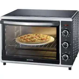 Conrad Severin to 2058 mini-oven instelbare temperatuur, timerfunctie 42 l aanbieding