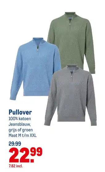 Makro Pullover M-XXL aanbieding