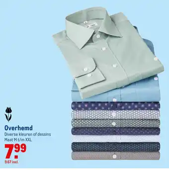 Makro Overhemd mt. M-XXL aanbieding