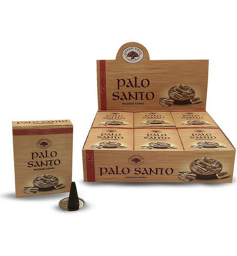 Drogisterij.net Green tree kegelwierook palo santo (10st) aanbieding