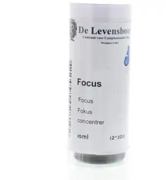 Drogisterij.net De levensboom focus (10ml) aanbieding