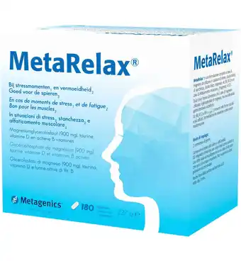 Drogisterij.net Metagenics metarelax (180tb) aanbieding