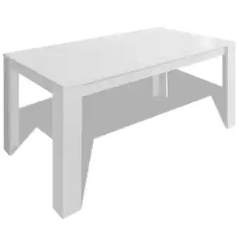 fonQ Vidaxl eettafel 140x80x75 cm wit aanbieding